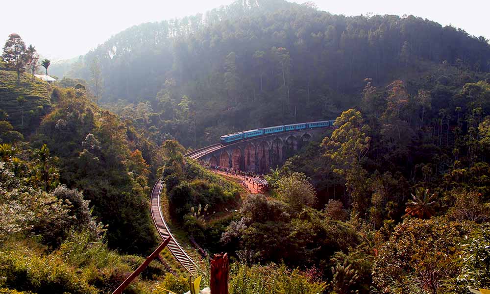 Sri Lanka scenic train journeys, nine arch bridge
