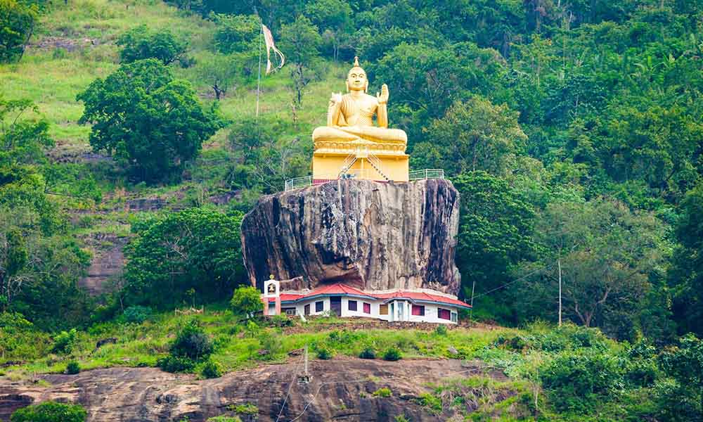 Ancient rock temples in Sri Lanka Ancient rock temples in Sri Lanka, Alu vihara temple