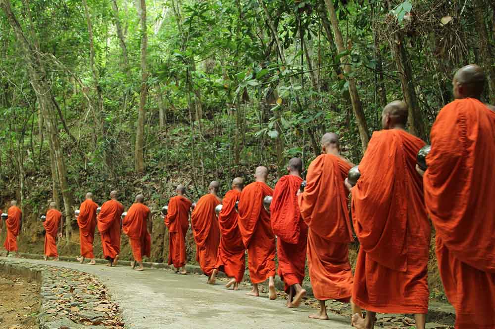 mahamewna meditation center, sri lanka