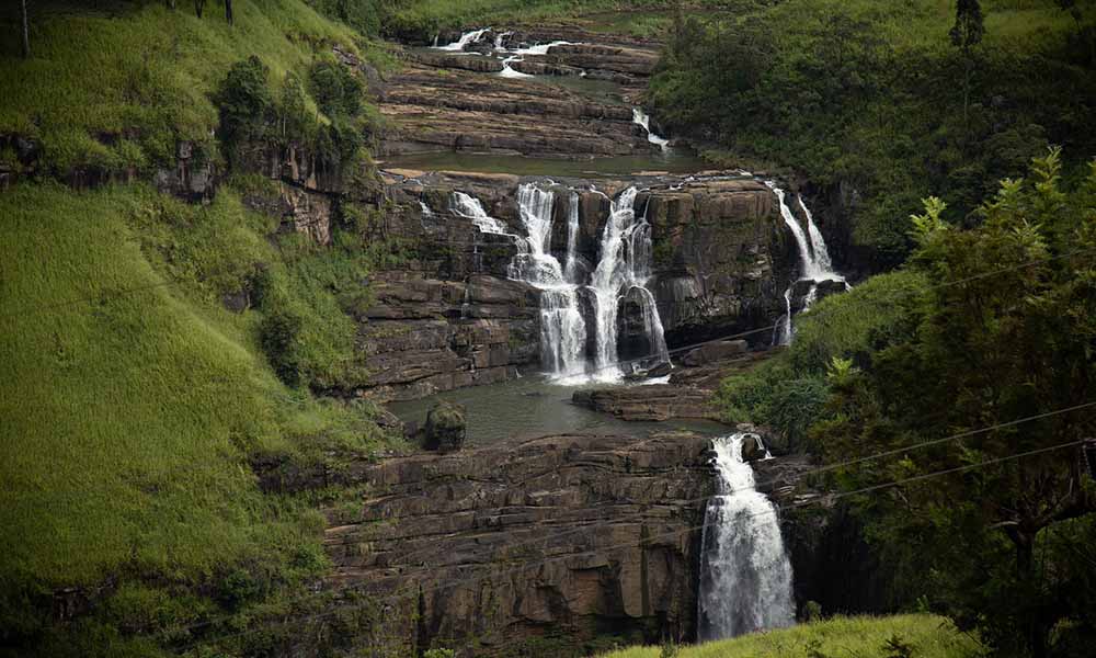 St. Clair's Falls, Talawakele, sri lanka