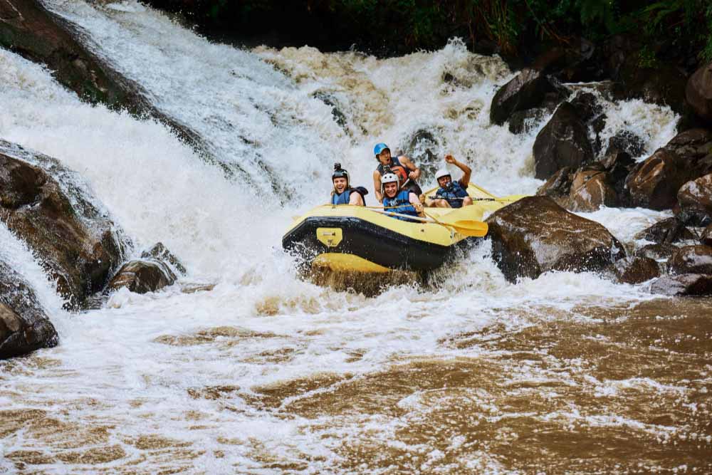 white water rafting