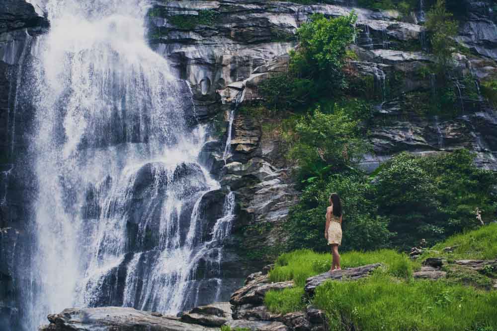 water fall trekking