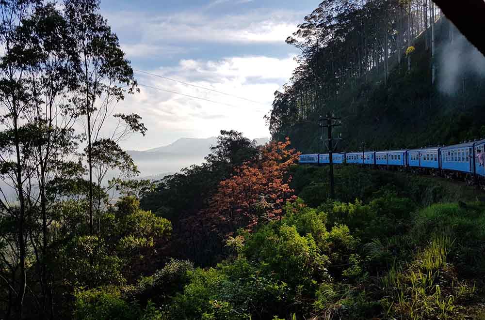 romantic train jurney